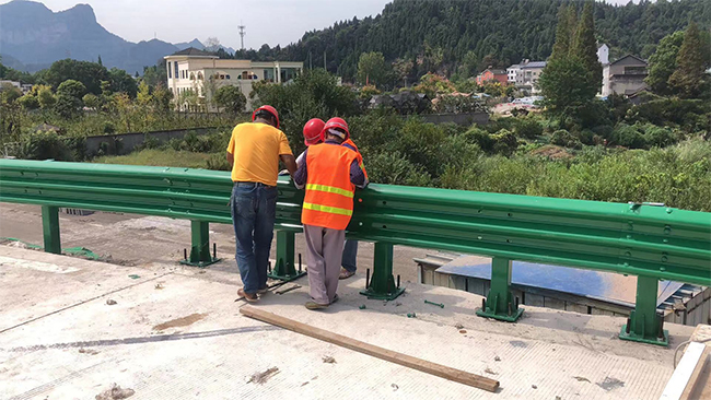 南京高速公路护栏板的维护确保道路安全的关键环节